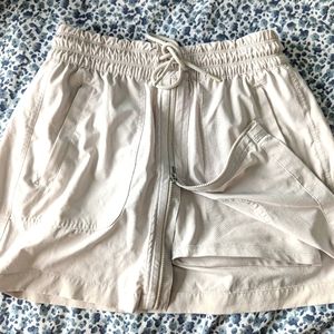 Athleta Expedition Front Zip Skort
